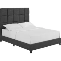 Briya Gray Queen Upholstered Bed
