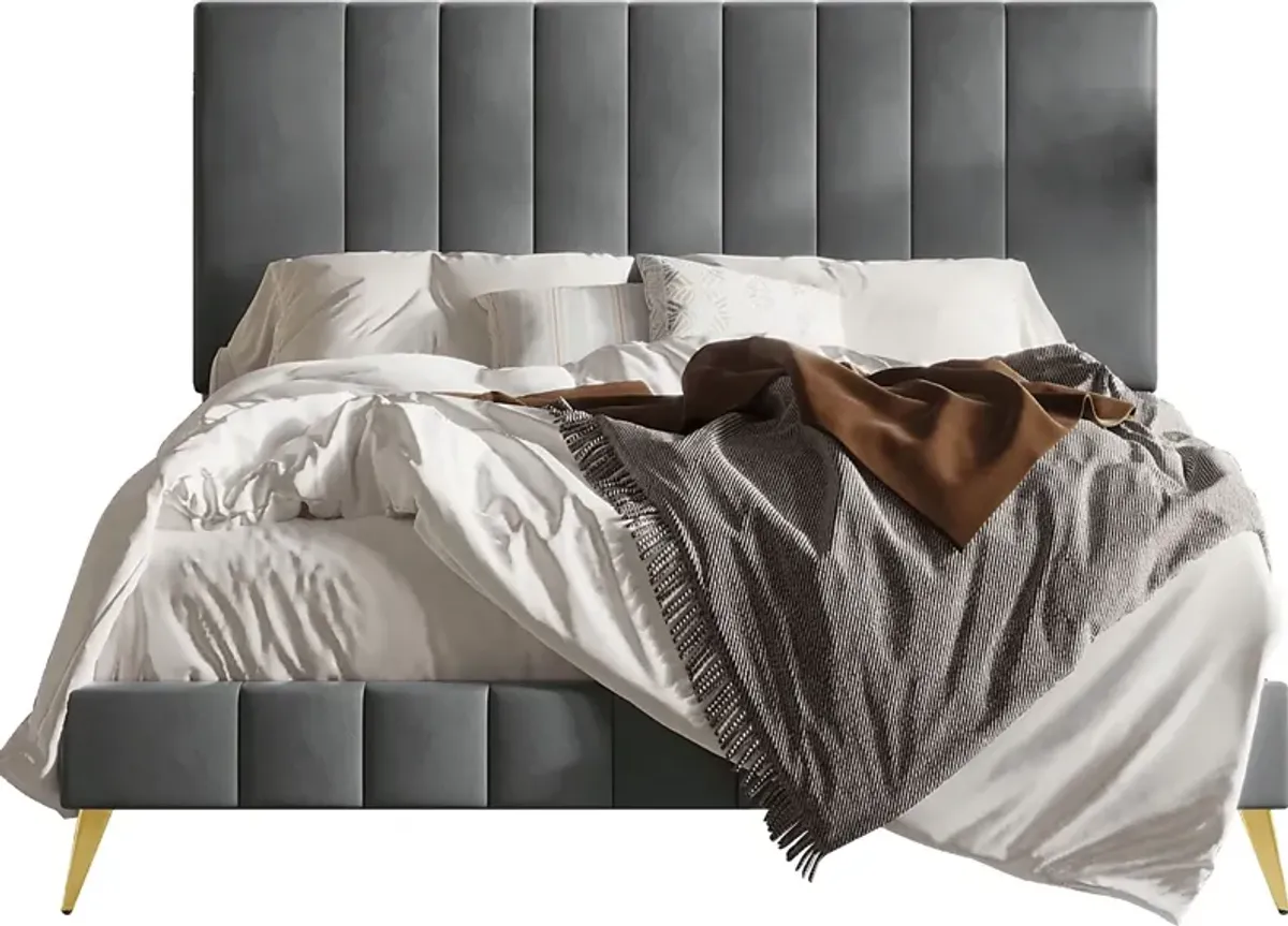 Coleta Gray Queen Bed