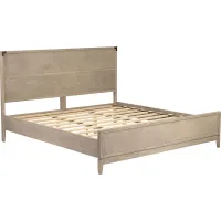Natoma Gray King Platform Bed