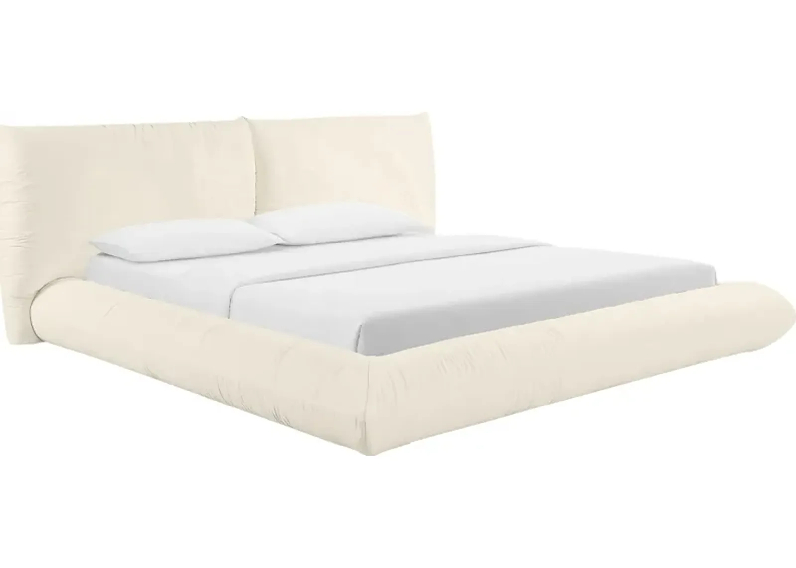 Clifdale Cream King Bed