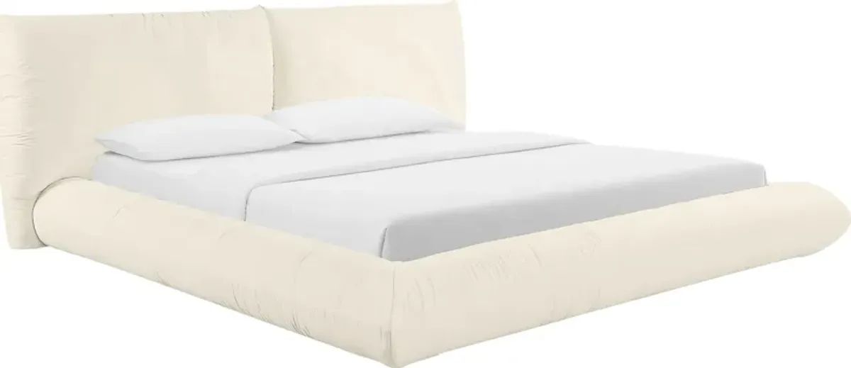 Clifdale Cream King Bed