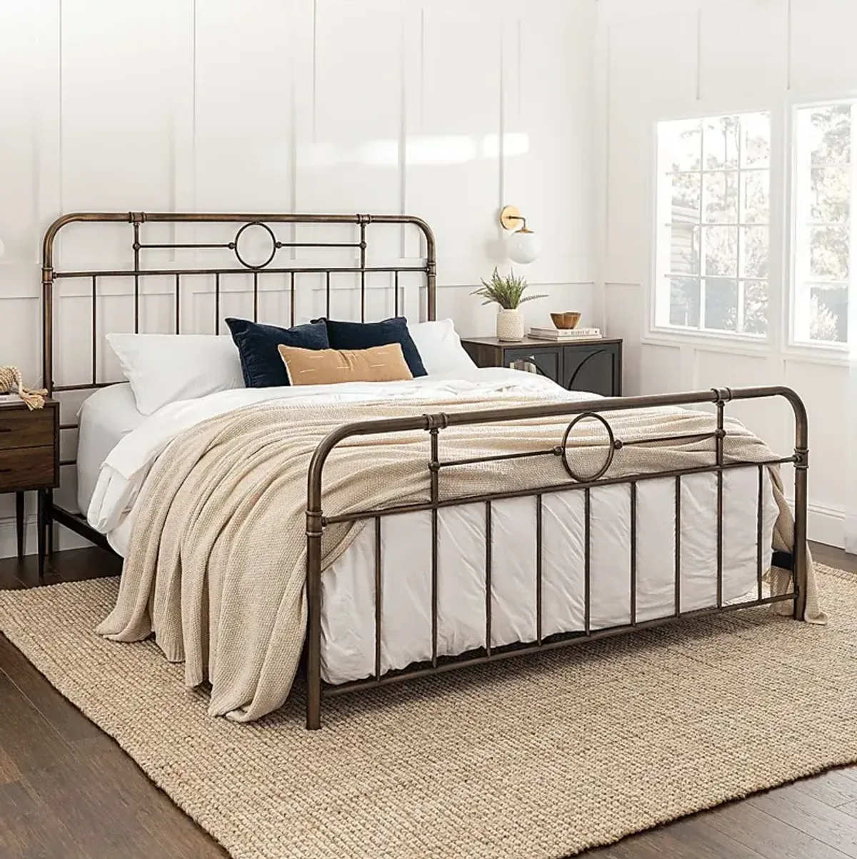 Bernius Bronze King Bed