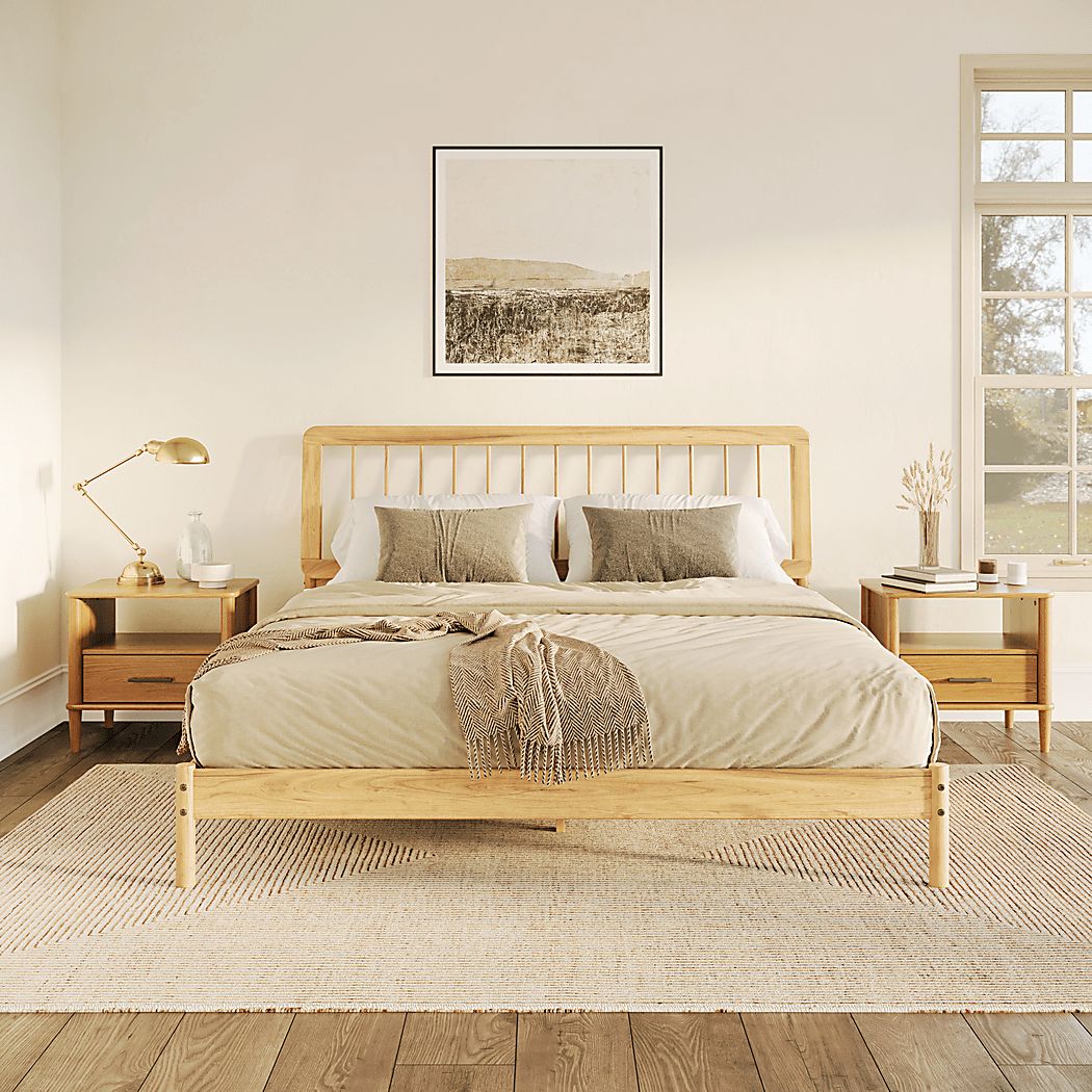 Mohican Natural King Bed