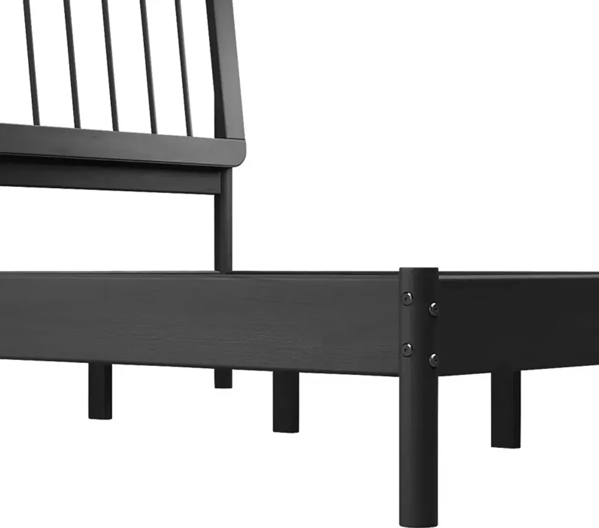 Tullgean Black King Bed