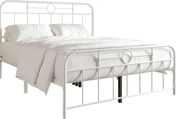Oceanwell White King Bed