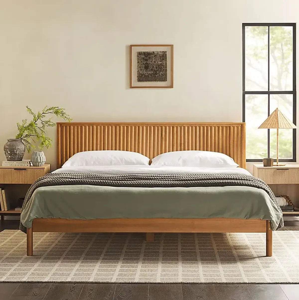 Briarthorne Natural King Bed