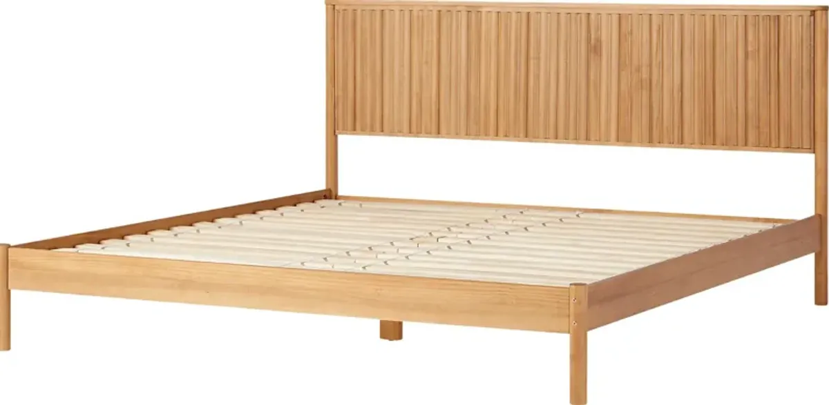 Briarthorne Natural King Bed