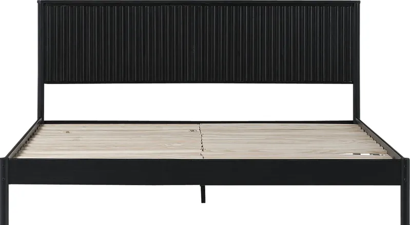 Briarthorne Black King Bed