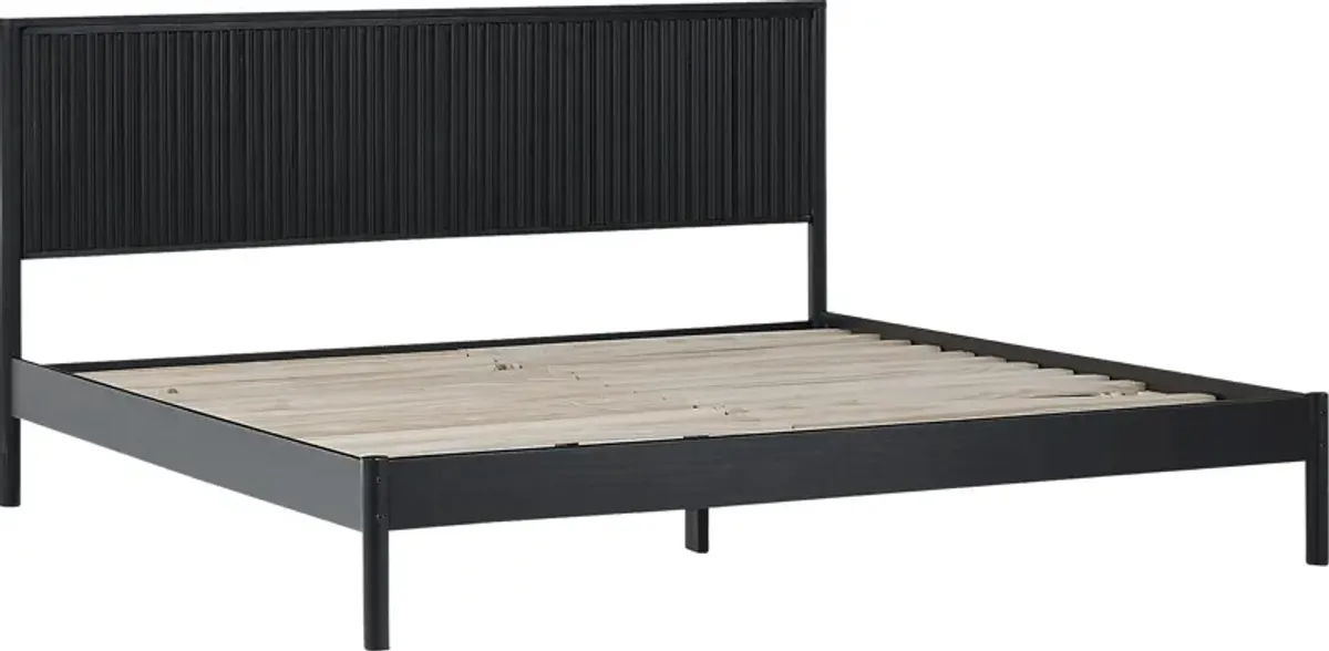 Briarthorne Black King Bed