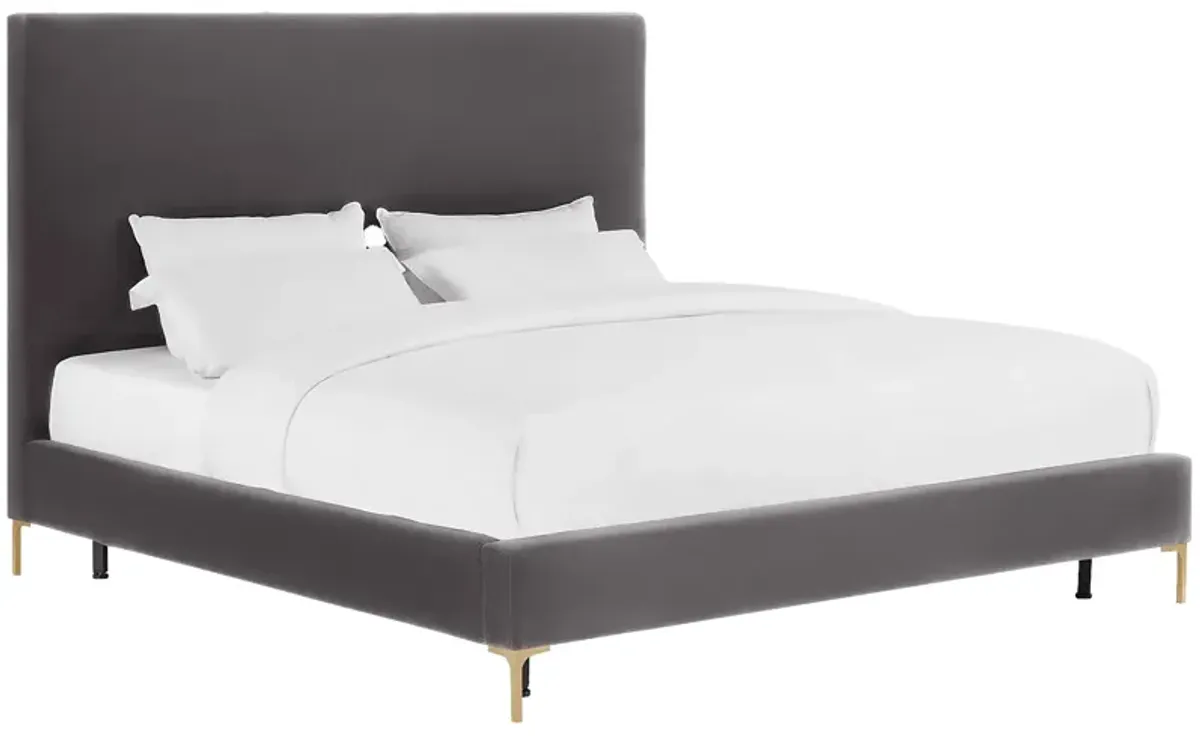 Delora Anne Gray King Bed