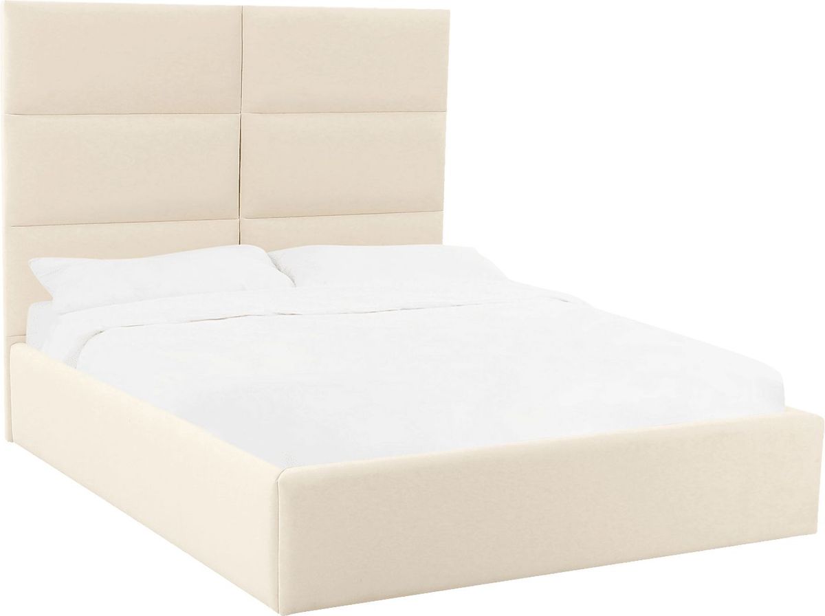 Arliss Cream King Bed