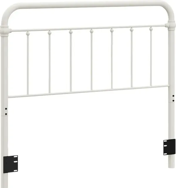 Leveni White Full/Queen Headboard