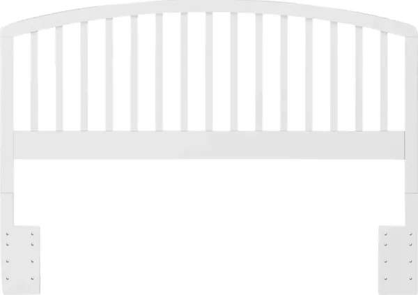 Daniva White Full/ Queen Headboard