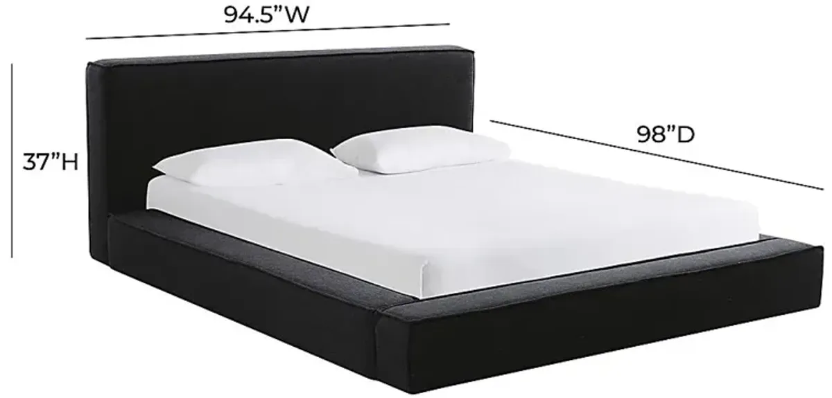 Tumelty Black King Bed