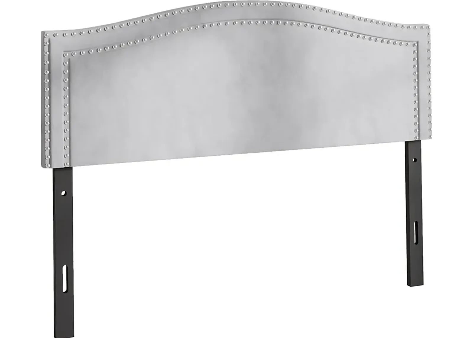 Maness Gray Twin Headboard