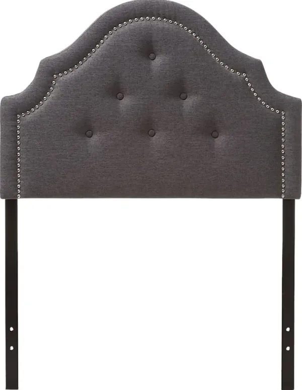 Andicei Dark Gray Twin Headboard