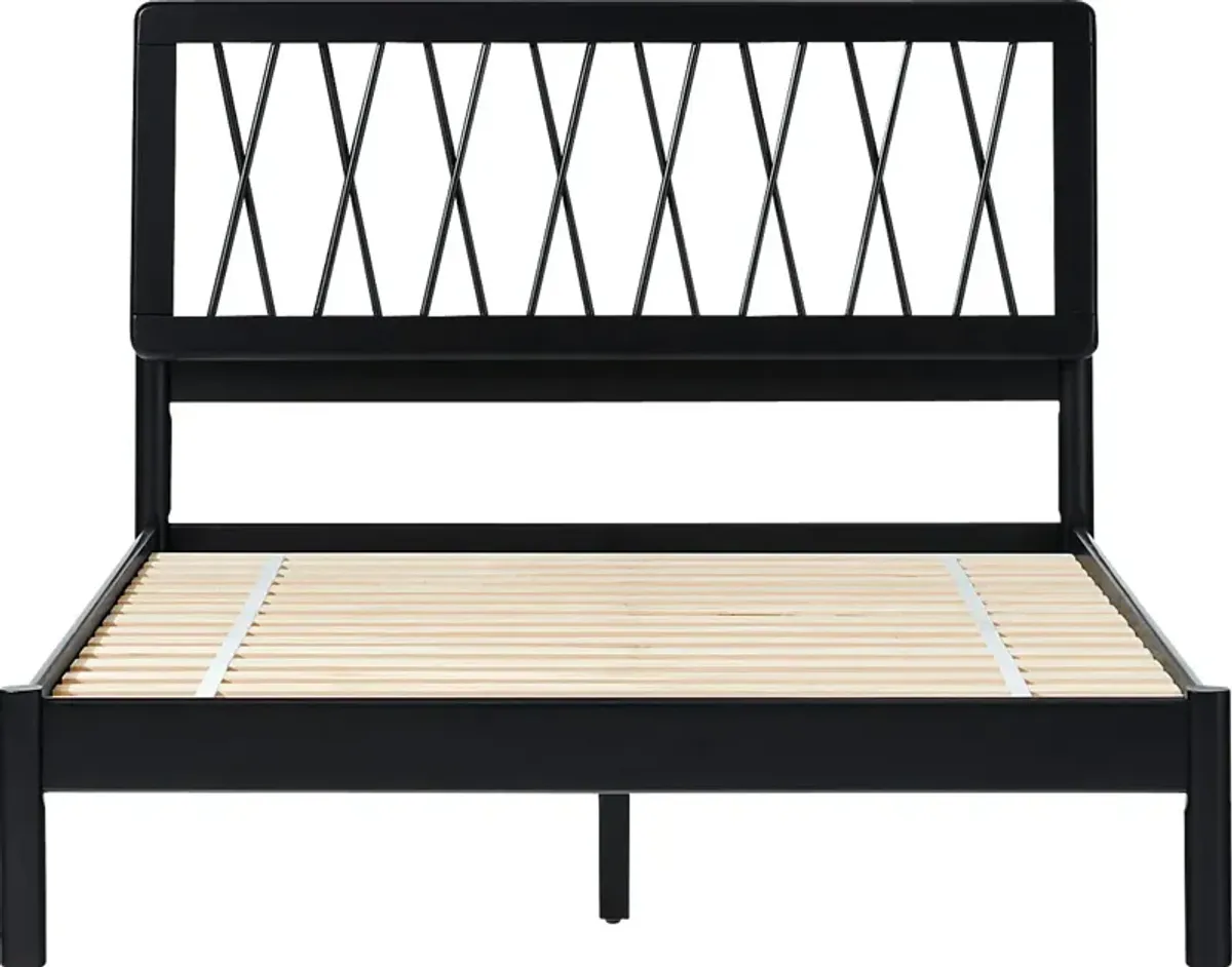 Calpella Black Full Bed
