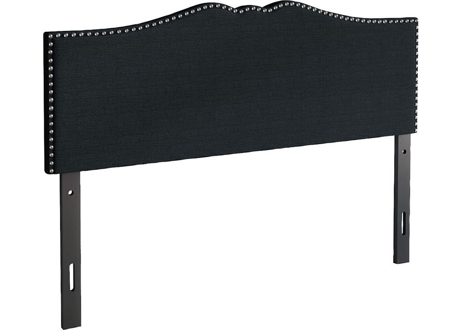 Romtara Charcoal Queen Headboard