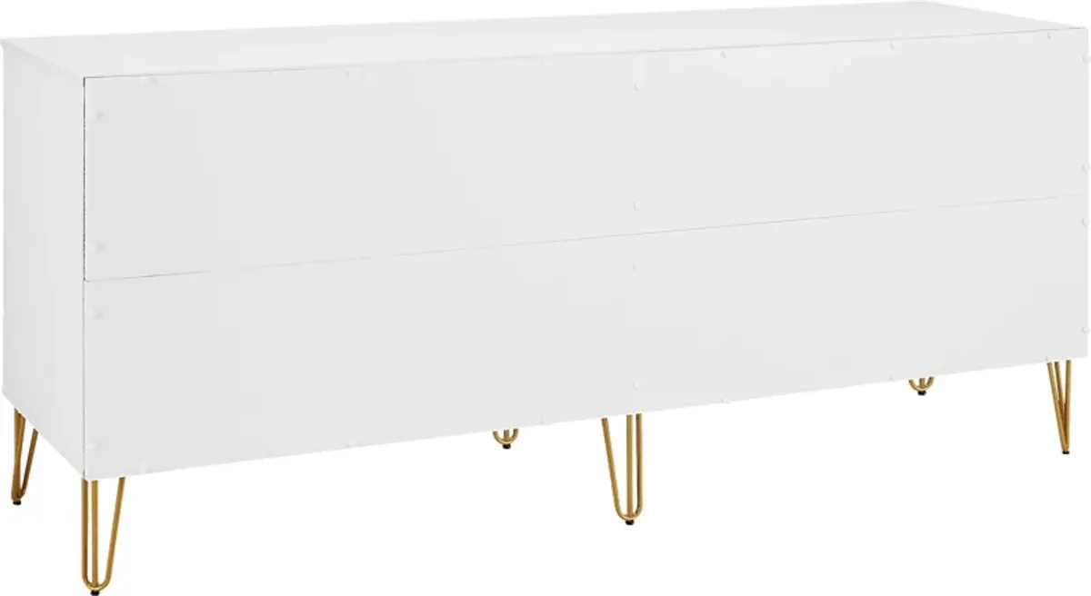 Trimper I White Dresser