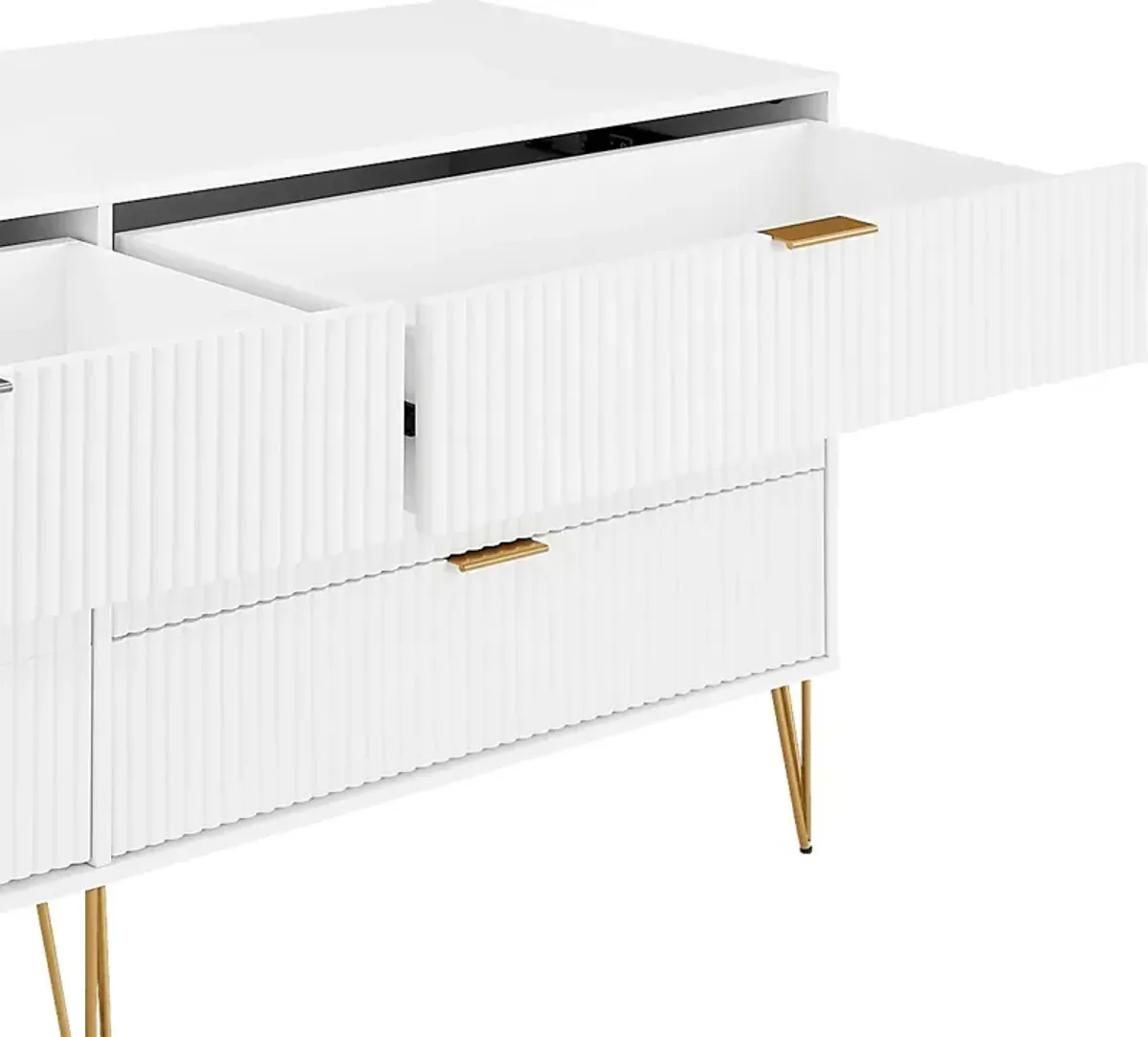 Trimper I White Dresser