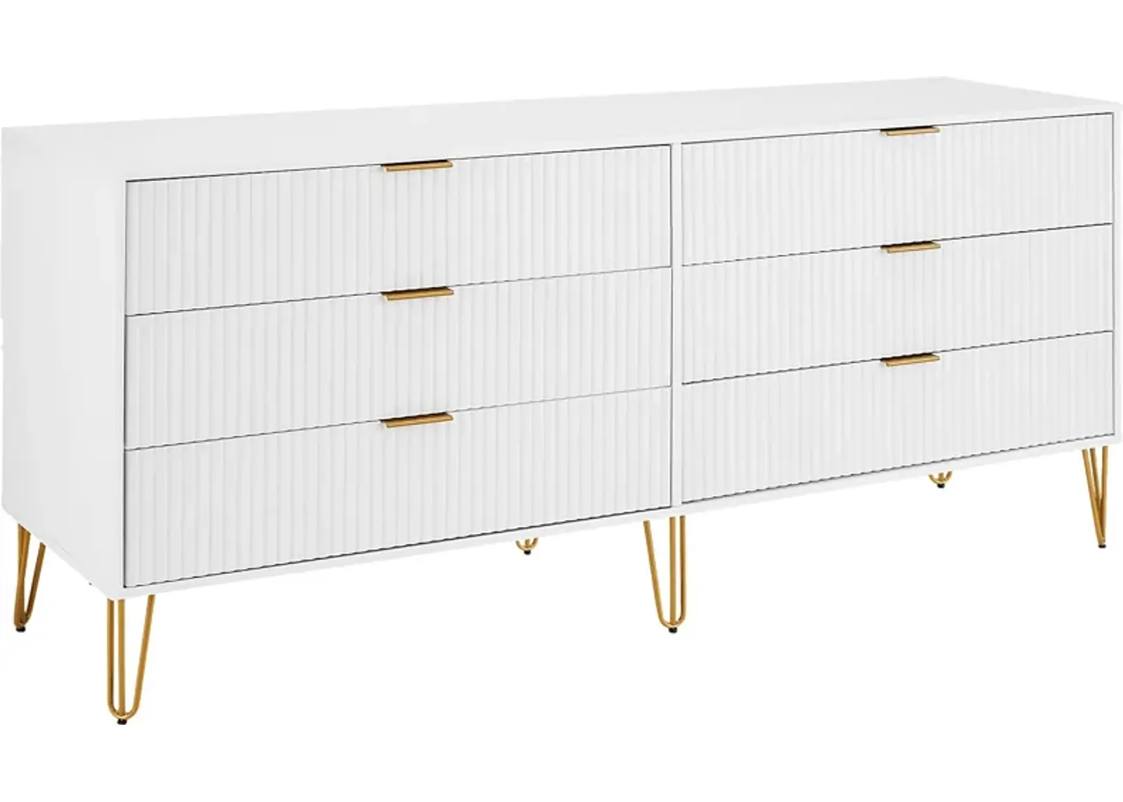 Trimper I White Dresser