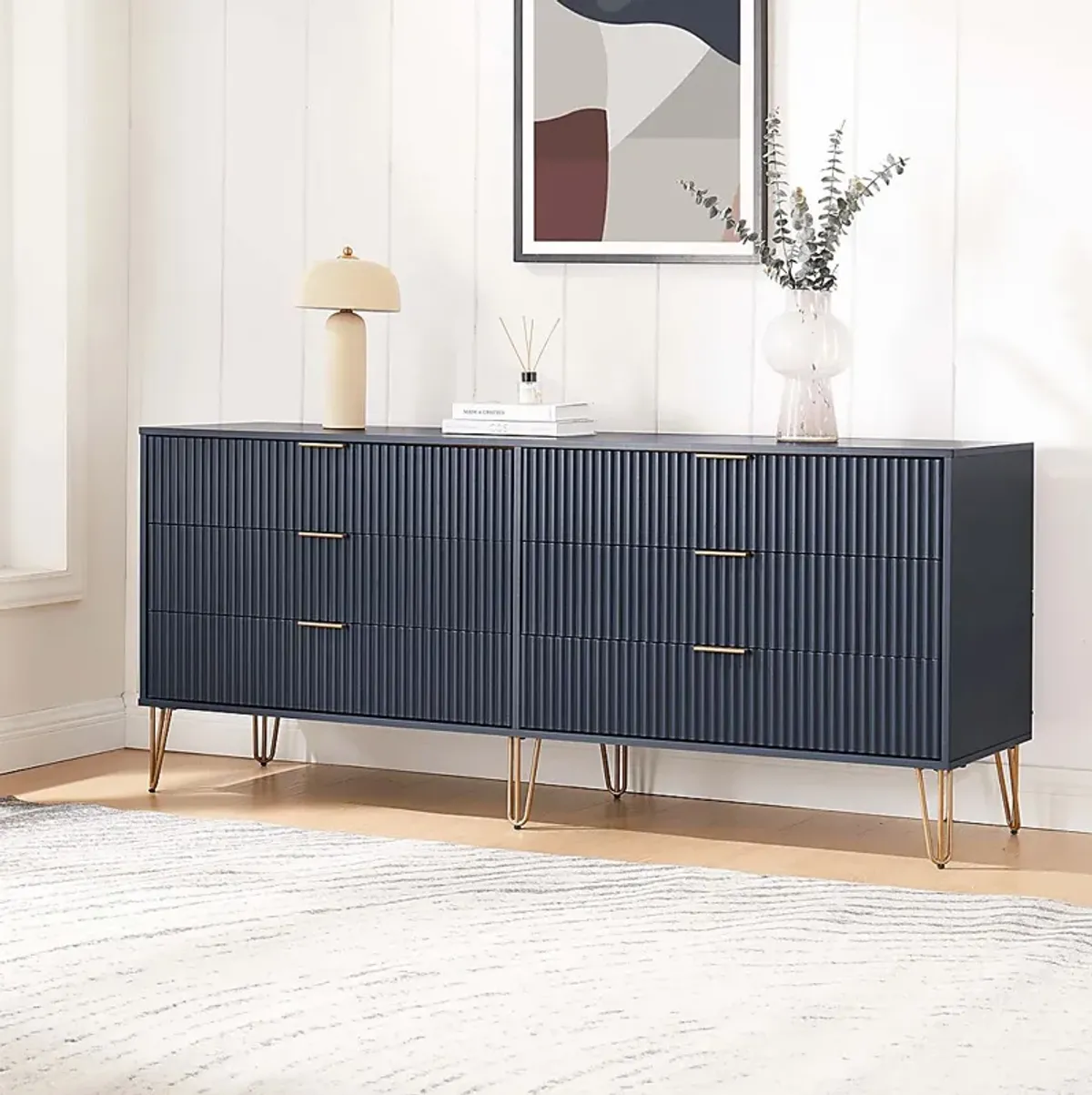 Trimper I Midnight Blue Dresser