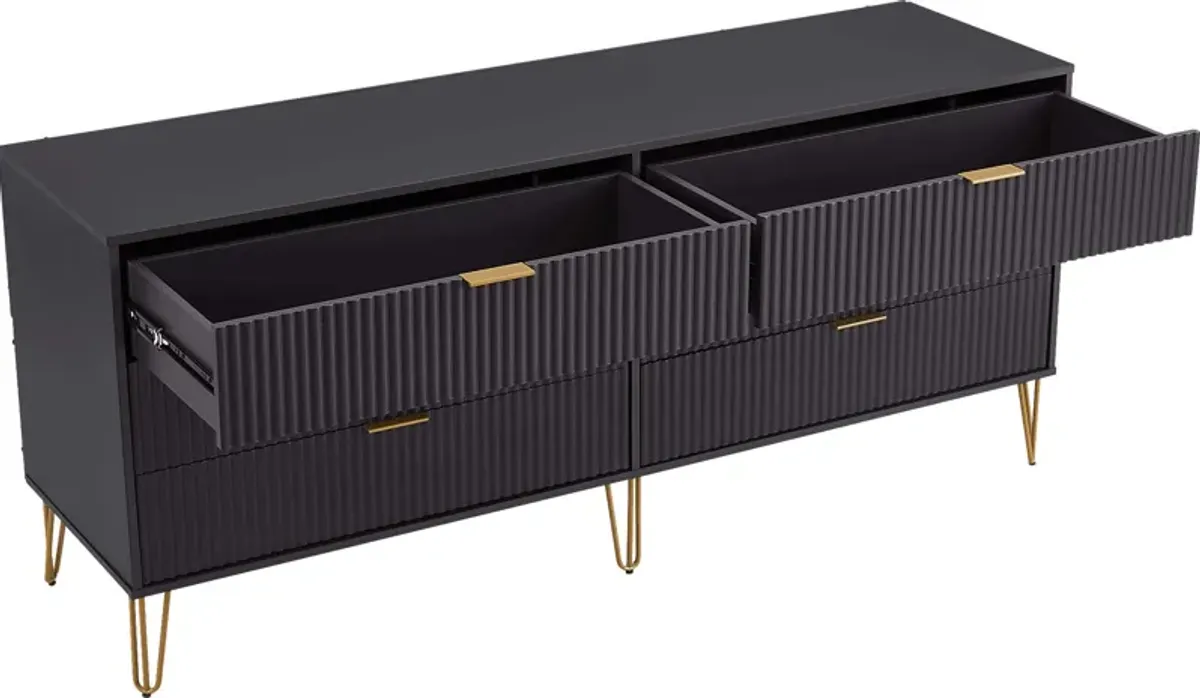 Trimper I Black Dresser