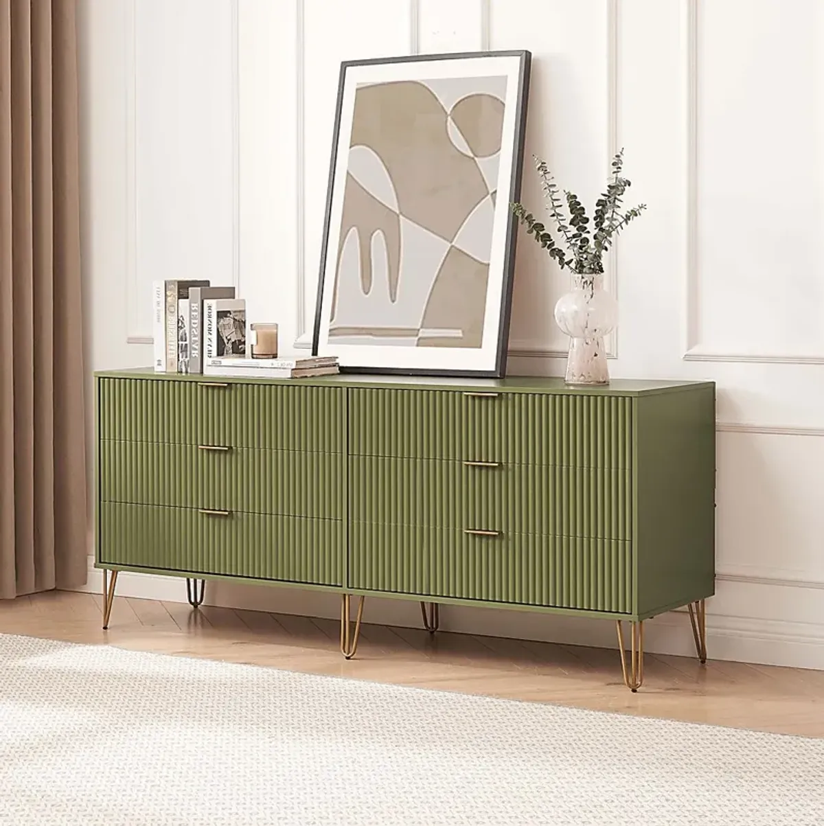 Trimper I Green Dresser