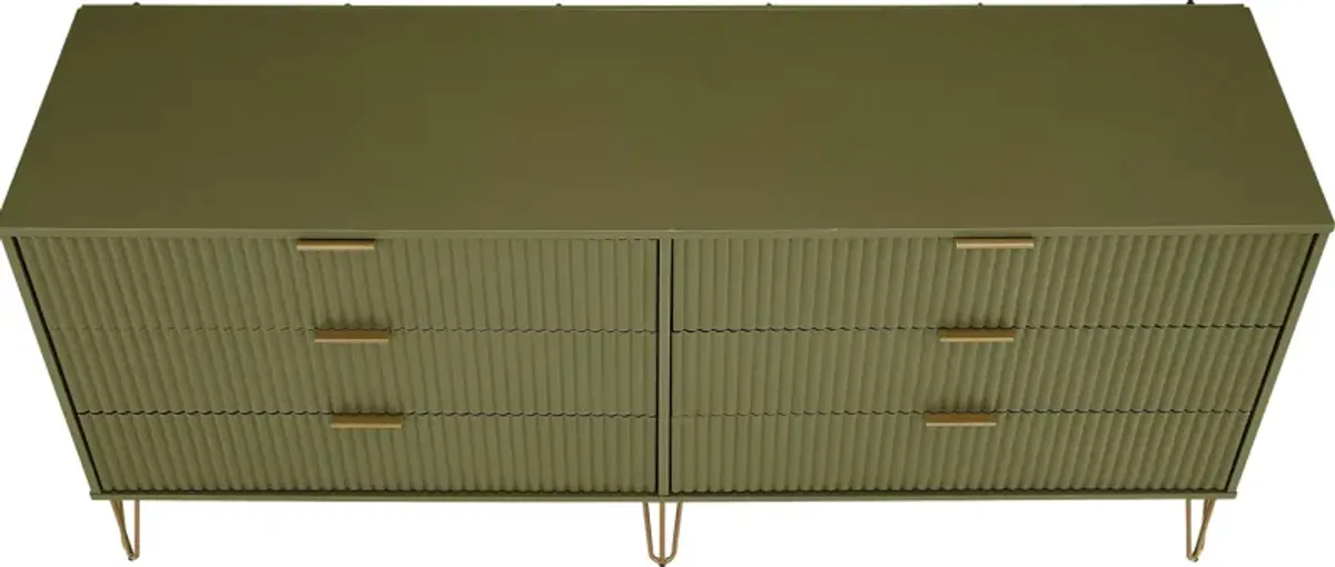 Trimper I Green Dresser