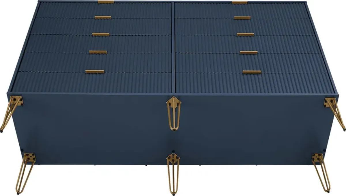 Trimper II Midnight Blue Dresser