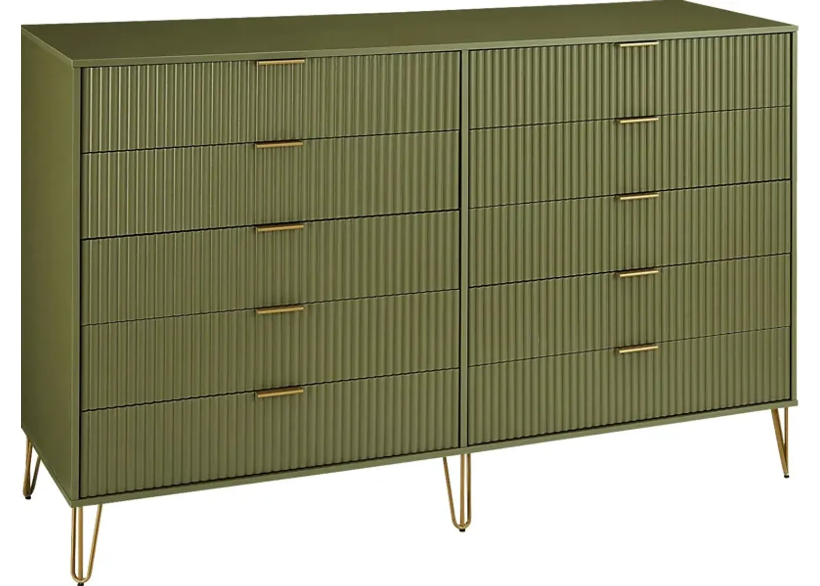 Trimper II Green Dresser