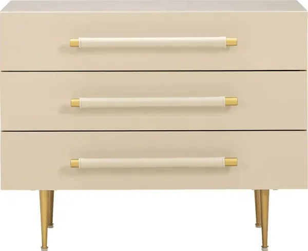 Troperan Taupe Nightstand