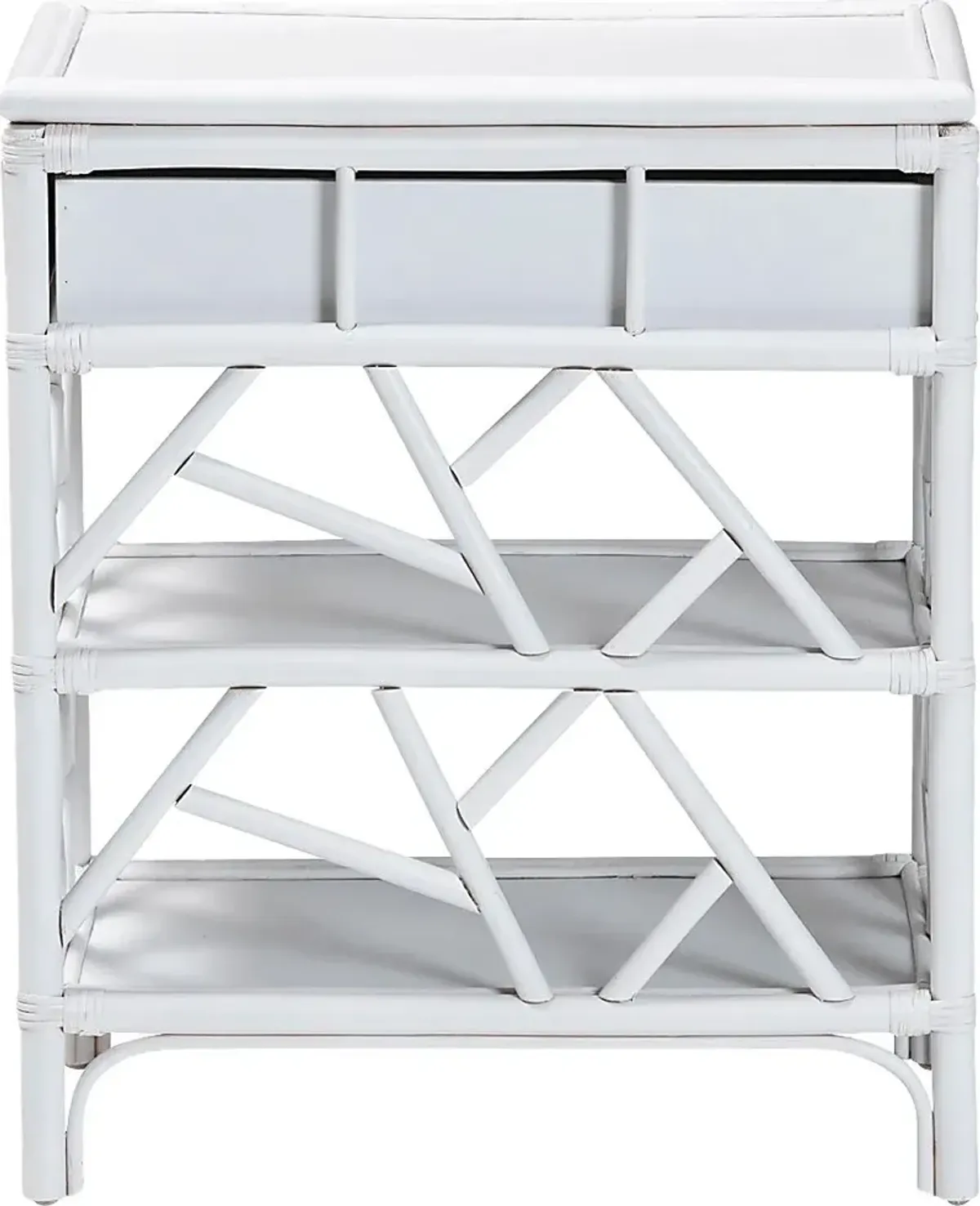 Nightshack White Nightstand