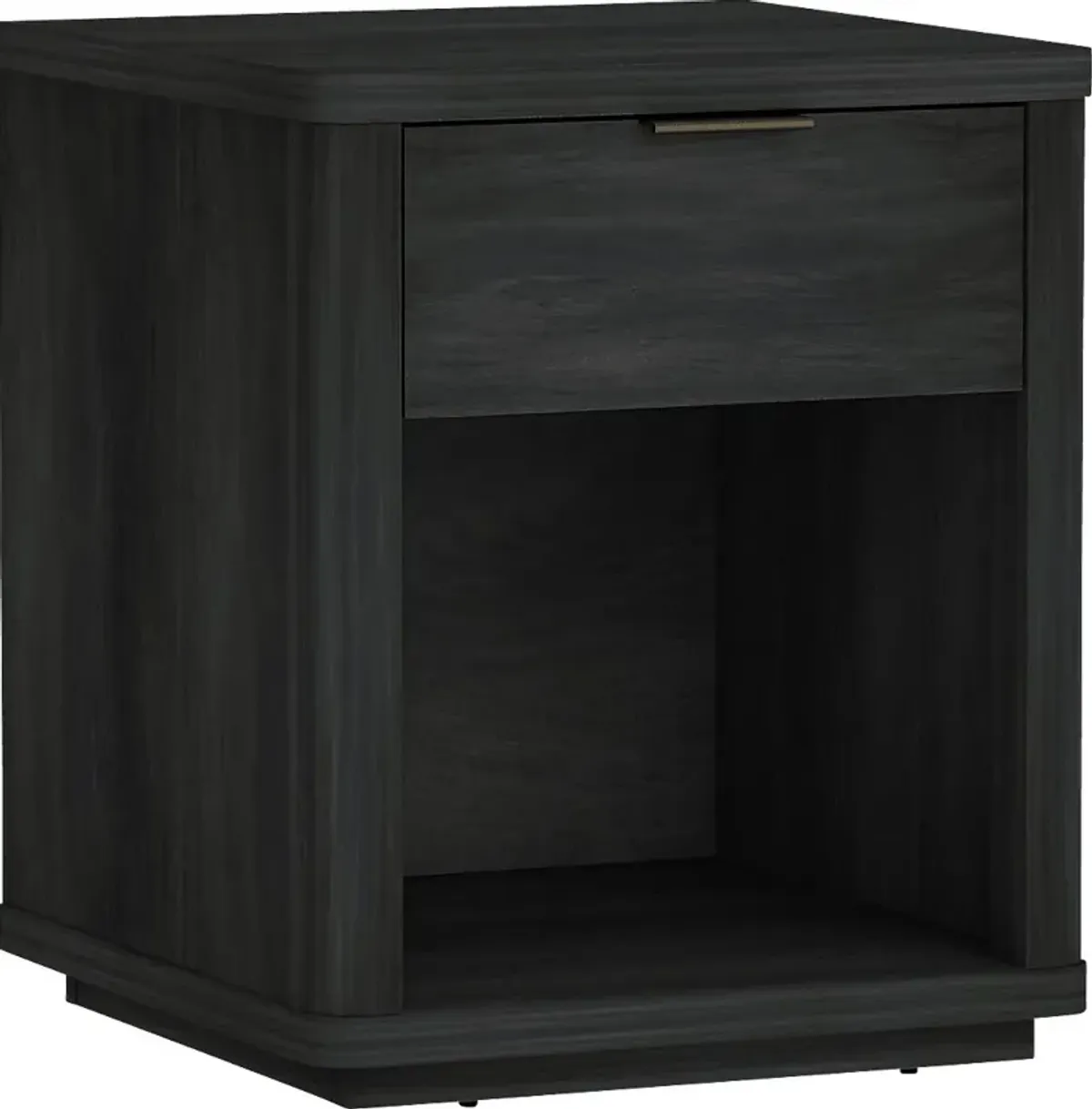 Golddale III Charcoal Gray Nightstand