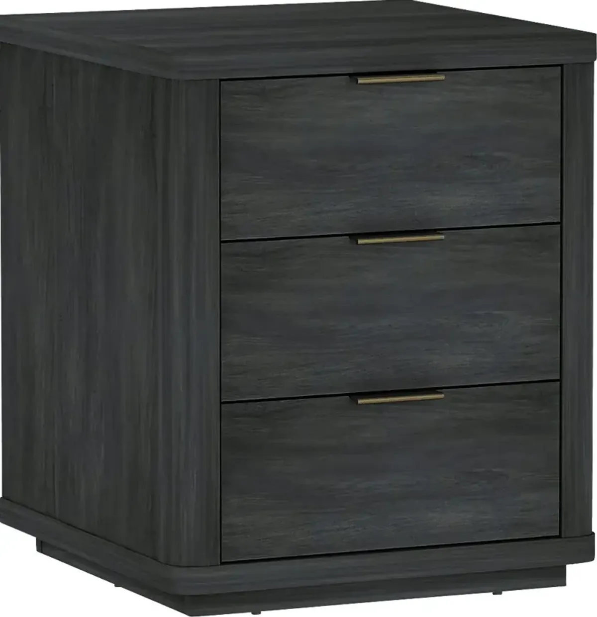 Golddale IV Charcoal Gray Nightstand