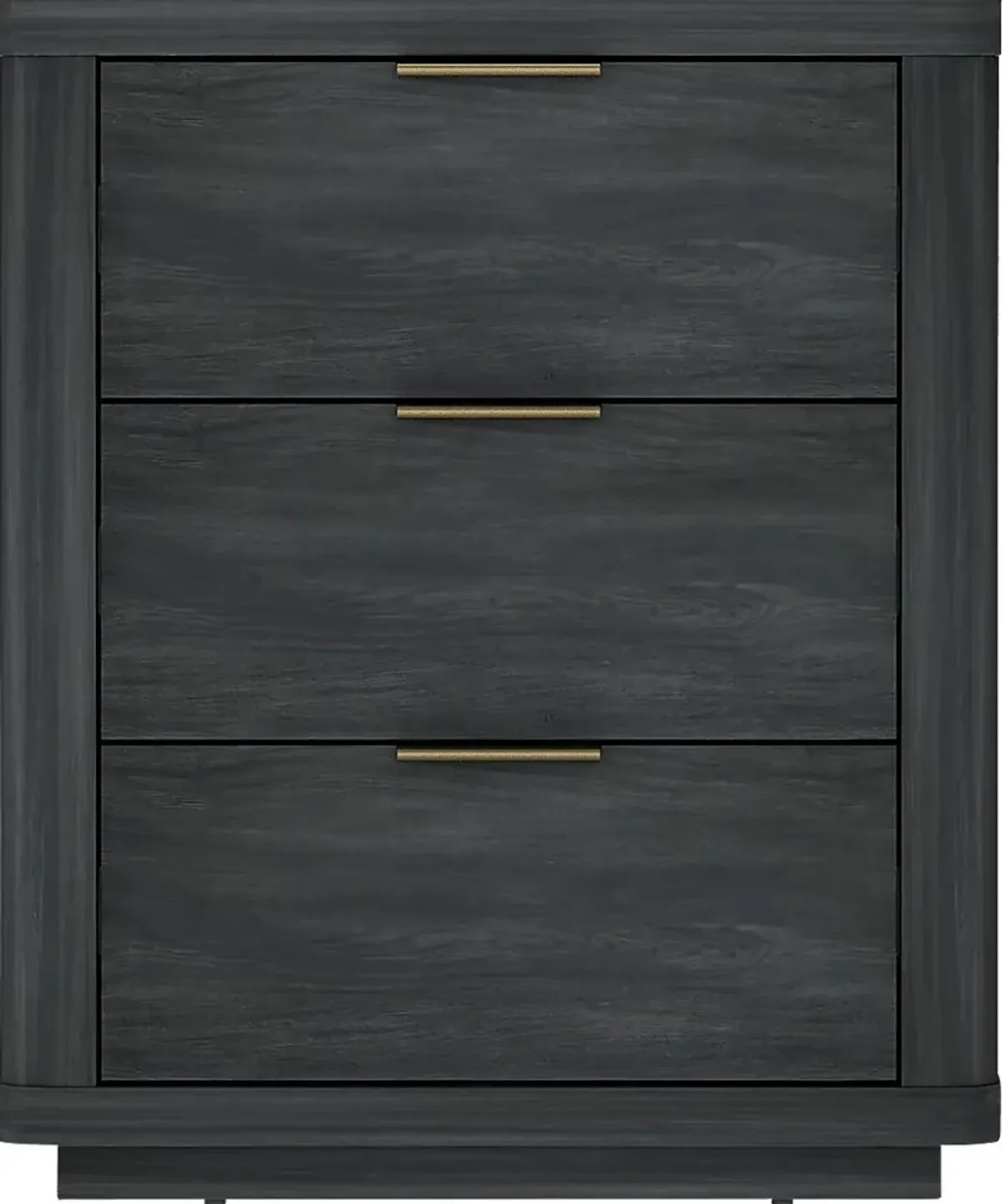 Golddale IV Charcoal Gray Nightstand