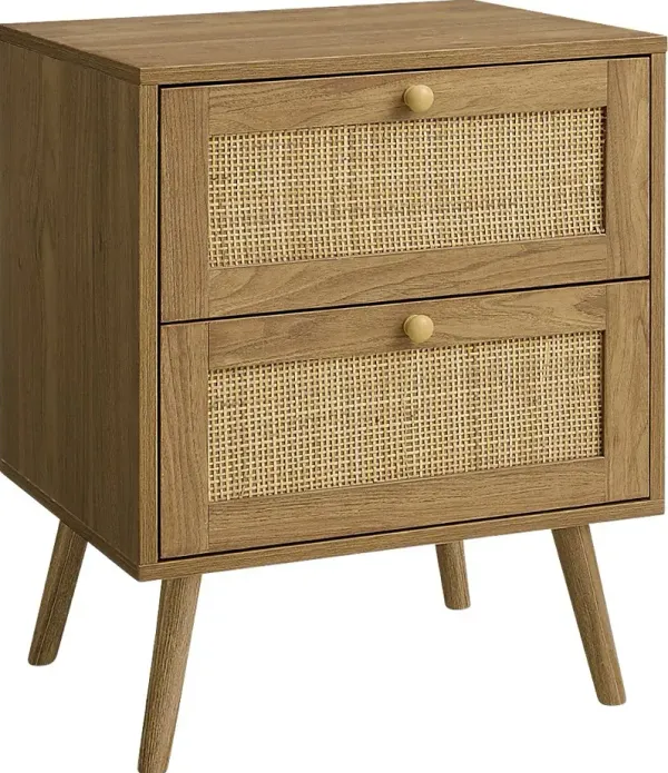 Nighttales Brown Nightstand