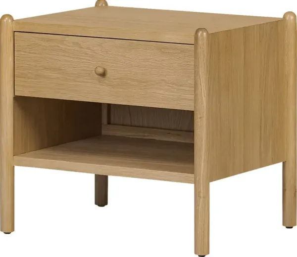 Klanice Natural Nightstand