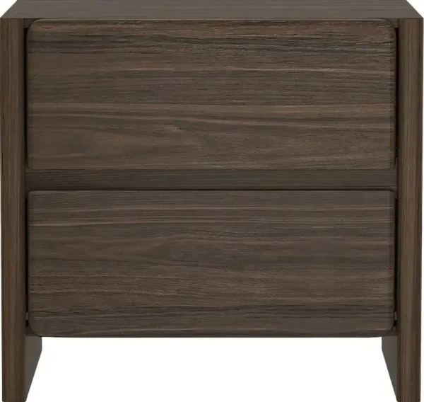 Herosunny Brown Nightstand