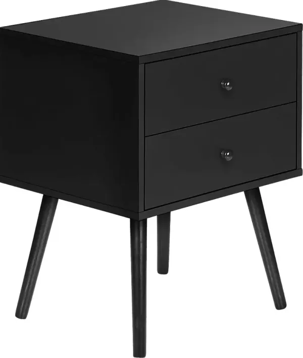 Goldmann Black Nightstand