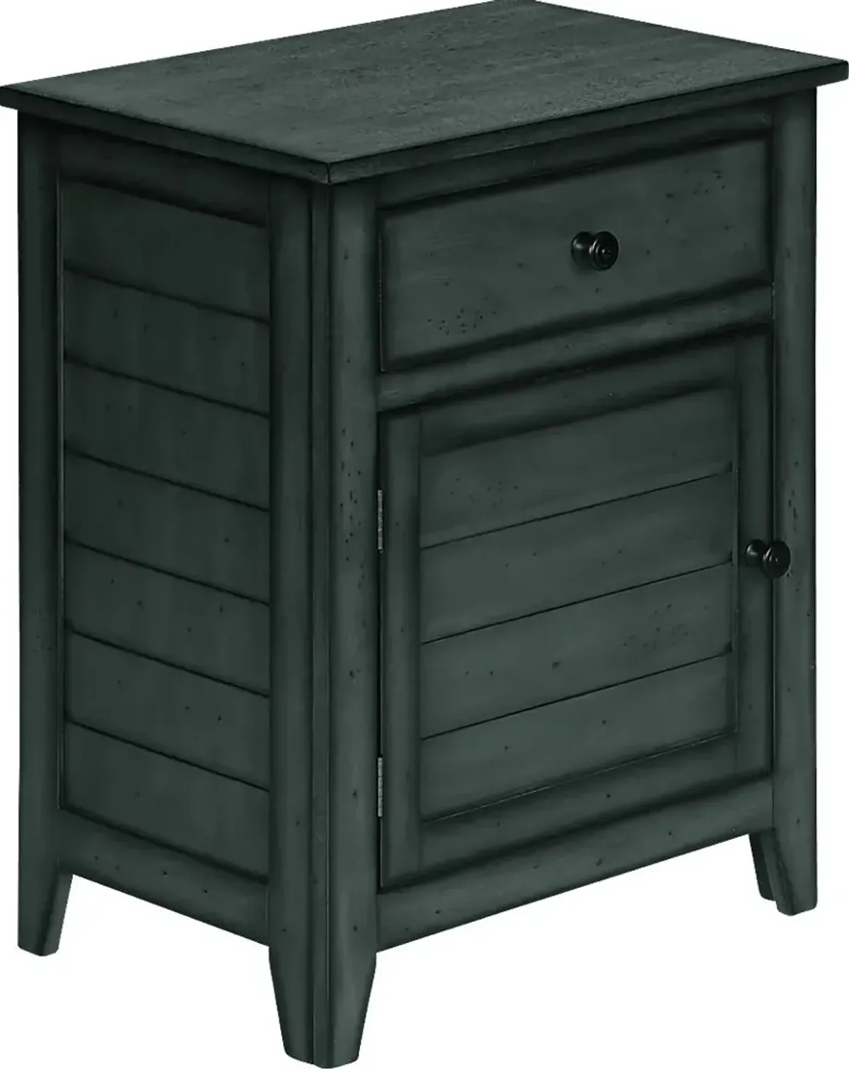 Nighten Dark Blue Nightstand