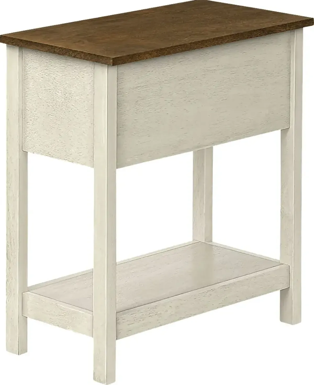 Marblesys White Nightstand