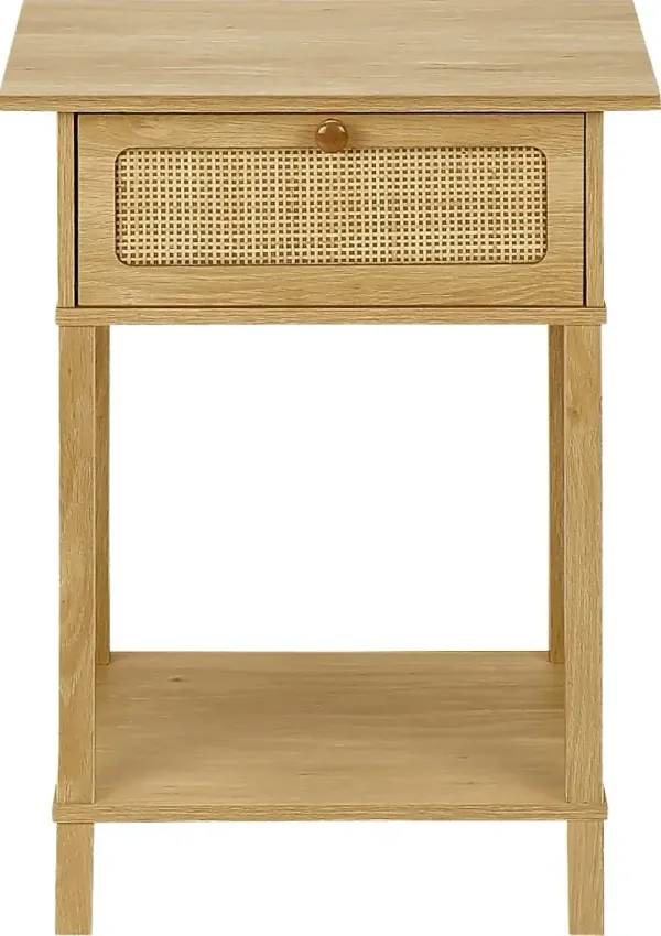 Gembat Natural Nightstand