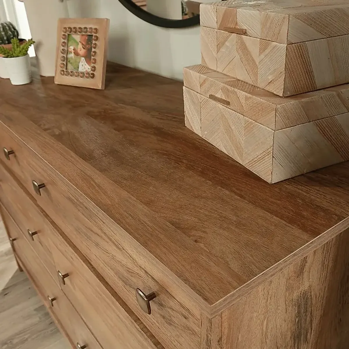 Ingeborg Light Brown Dresser