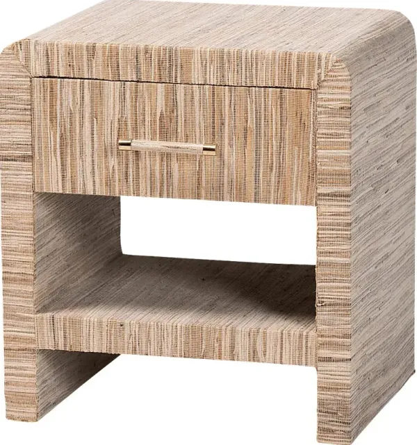 Donahoo Brown Nightstand