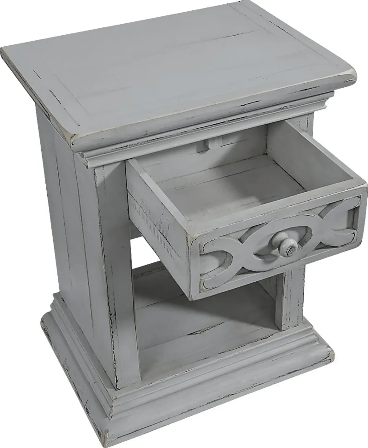 Milander Gray Nightstand