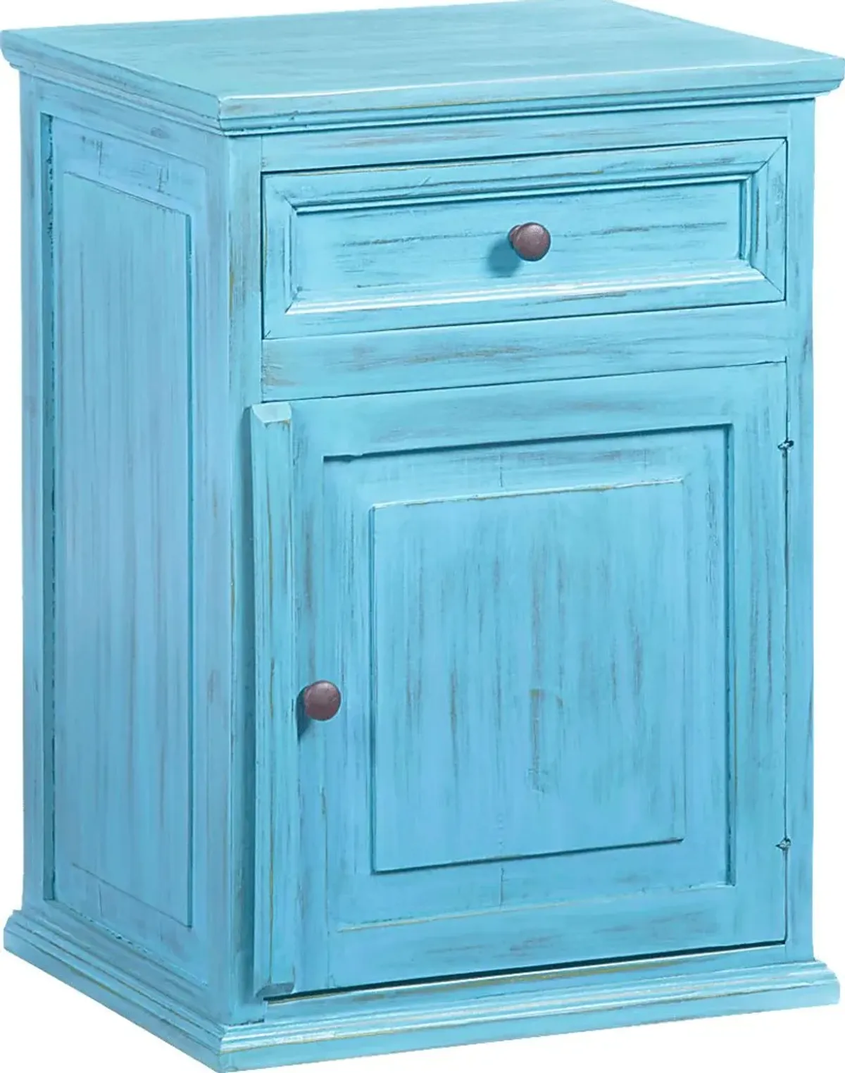 Barpine Blue Nightstand