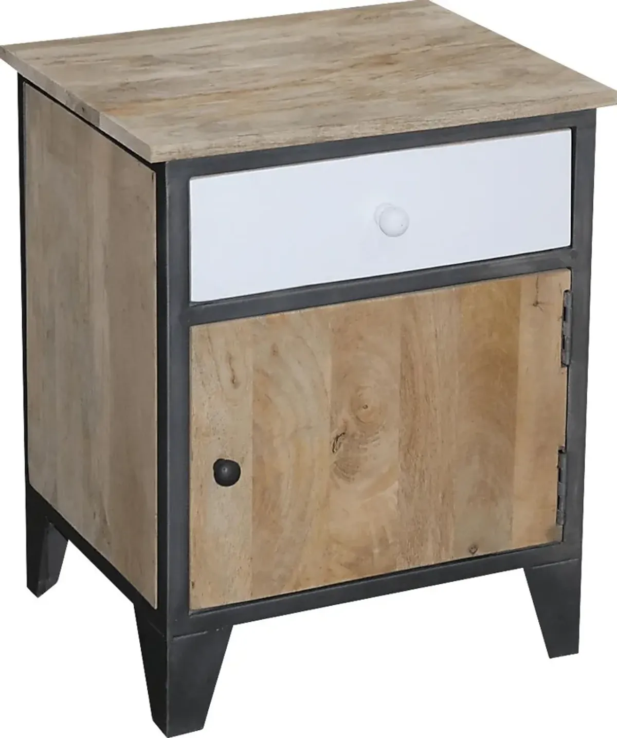 Campiz Tan Nightstand