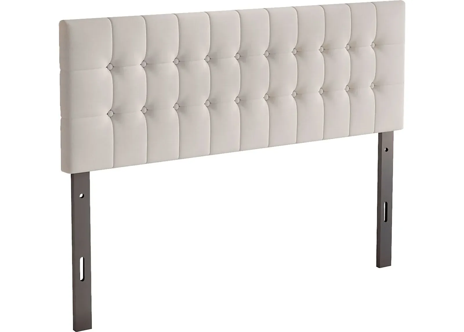 Waylon Light Gray Gray Full Headboard