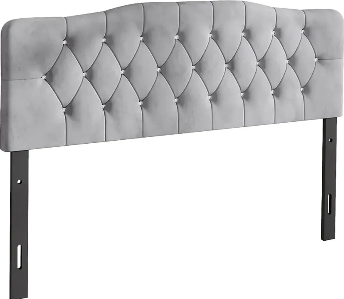 Grissom Silver Full Headboard